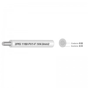 PV1-F Tinned photovoltaic cable